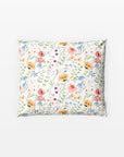 MOMM Exklusive Satin Design Kissenhüllen mit sommerlichen Blumen
