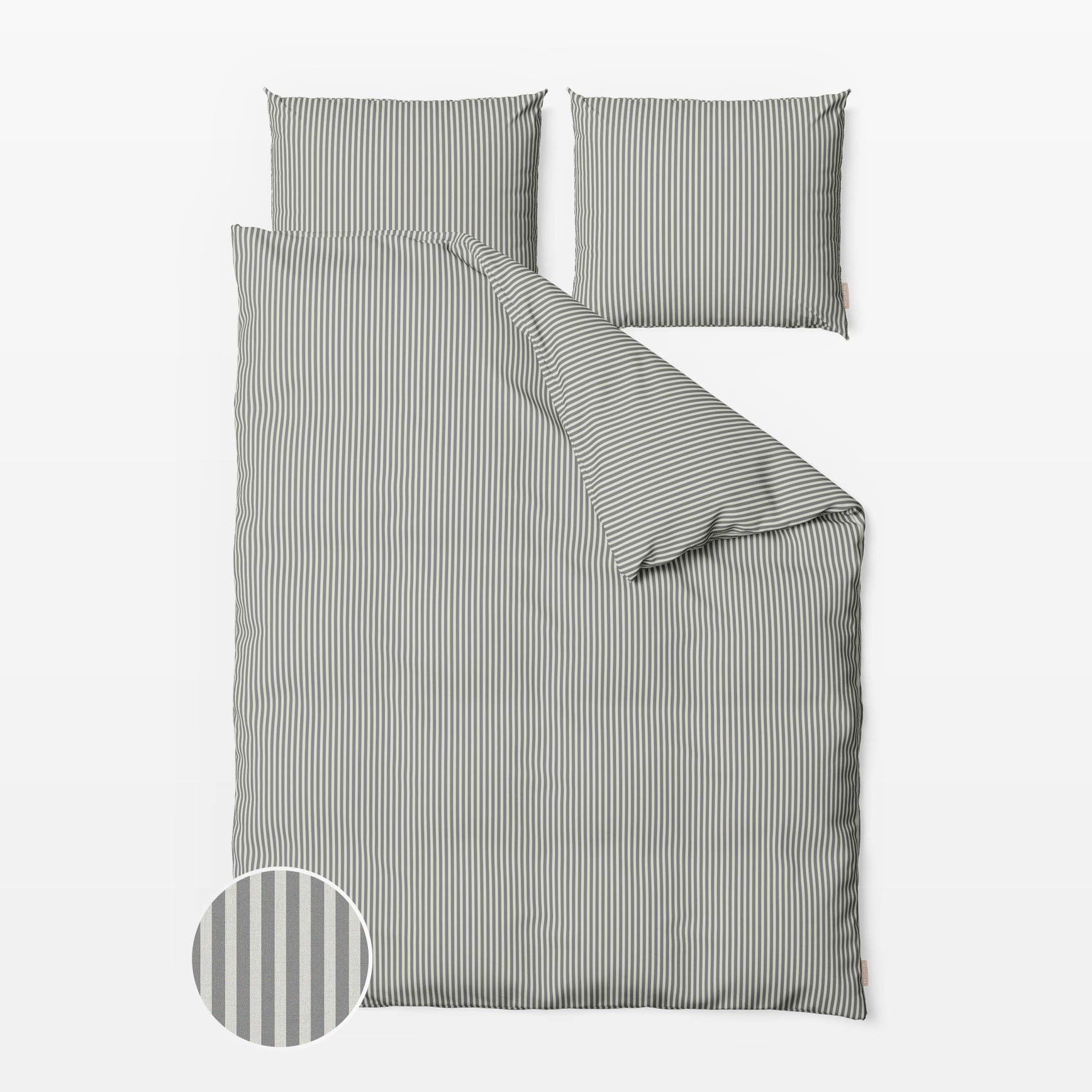 Avanti Linens Flanell-Bettwäsche-Set Twin – 100% Baumwolle, Weich Gebürstet – In Pyjama-Streifen