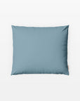 MOMM Pure Satin Bettwäsche aus 100 % GIZA-Baumwolle in der Farbe blau