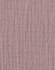MOMM Pure Musselin Bettwäsche aus 100 % Baumwolle in der Farbe mauve